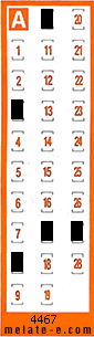 Volante ganador del sorteo 4467 de Chispazo