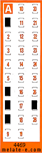 Volante ganador del sorteo 4469 de Chispazo