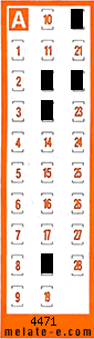 Volante ganador del sorteo 4471 de Chispazo