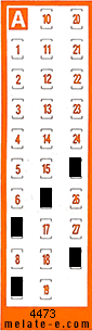 Volante ganador del sorteo 4473 de Chispazo