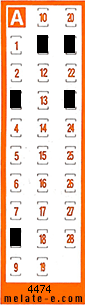 Volante ganador del sorteo 4474 de Chispazo