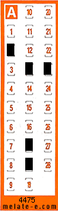 Volante ganador del sorteo 4475 de Chispazo