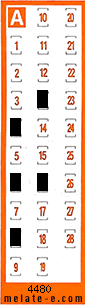Volante ganador del sorteo 4480 de Chispazo