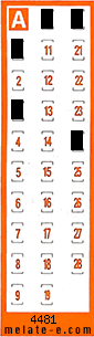 Volante ganador del sorteo 4481 de Chispazo