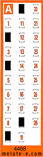 Volante ganador del sorteo 4488 de Chispazo
