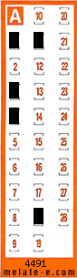 Volante ganador del sorteo 4491 de Chispazo