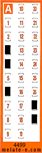 Volante ganador del sorteo 4499 de Chispazo