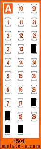 Volante ganador del sorteo 4501 de Chispazo