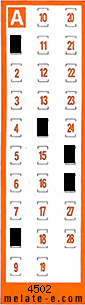 Volante ganador del sorteo 4502 de Chispazo
