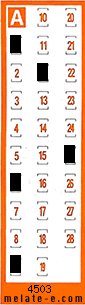 Volante ganador del sorteo 4503 de Chispazo