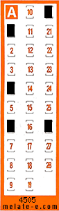 Volante ganador del sorteo 4505 de Chispazo