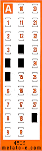 Volante ganador del sorteo 4506 de Chispazo