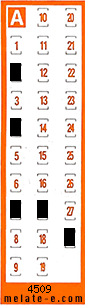 Volante ganador del sorteo 4509 de Chispazo