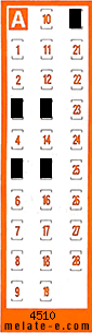 Volante ganador del sorteo 4510 de Chispazo