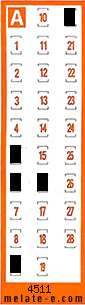 Volante ganador del sorteo 4511 de Chispazo
