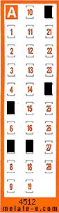 Volante ganador del sorteo 4512 de Chispazo