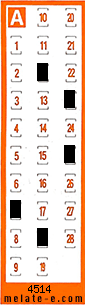 Volante ganador del sorteo 4514 de Chispazo