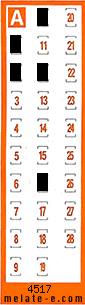 Volante ganador del sorteo 4517 de Chispazo