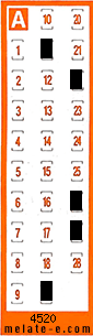 Volante ganador del sorteo 4520 de Chispazo