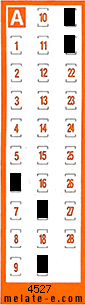 Volante ganador del sorteo 4527 de Chispazo