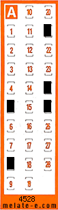 Volante ganador del sorteo 4528 de Chispazo