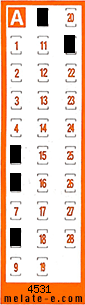 Volante ganador del sorteo 4531 de Chispazo