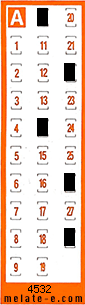 Volante ganador del sorteo 4532 de Chispazo