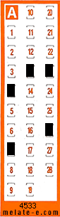 Volante ganador del sorteo 4533 de Chispazo