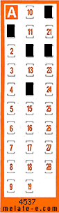 Volante ganador del sorteo 4537 de Chispazo