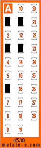 Volante ganador del sorteo 4538 de Chispazo