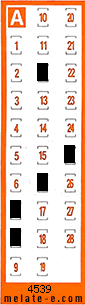 Volante ganador del sorteo 4539 de Chispazo