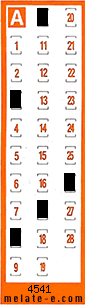 Volante ganador del sorteo 4541 de Chispazo