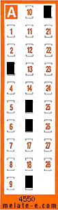 Volante ganador del sorteo 4550 de Chispazo