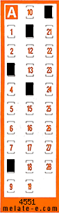Volante ganador del sorteo 4551 de Chispazo