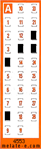 Volante ganador del sorteo 4553 de Chispazo