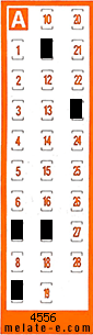 Volante ganador del sorteo 4556 de Chispazo