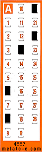 Volante ganador del sorteo 4557 de Chispazo