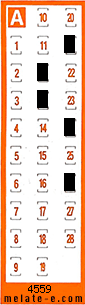 Volante ganador del sorteo 4559 de Chispazo