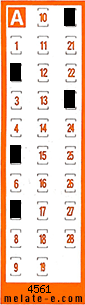 Volante ganador del sorteo 4561 de Chispazo