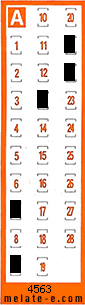 Volante ganador del sorteo 4563 de Chispazo