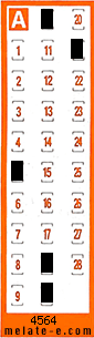 Volante ganador del sorteo 4564 de Chispazo