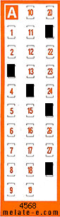 Volante ganador del sorteo 4568 de Chispazo