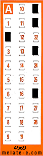 Volante ganador del sorteo 4569 de Chispazo