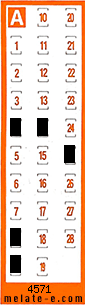 Volante ganador del sorteo 4571 de Chispazo