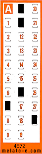 Volante ganador del sorteo 4572 de Chispazo