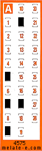 Volante ganador del sorteo 4575 de Chispazo