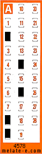Volante ganador del sorteo 4578 de Chispazo