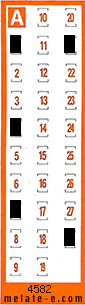 Volante ganador del sorteo 4582 de Chispazo