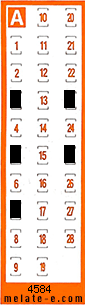 Volante ganador del sorteo 4584 de Chispazo