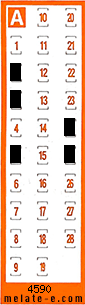 Volante ganador del sorteo 4590 de Chispazo